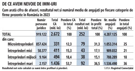 SMEs are the largest employer in the Romanian economy. 40% of employees in local companies work in a small or medium-sized company, a category we know as SMEs, this segment being the largest local employer, over large companies and over micro-enterprises