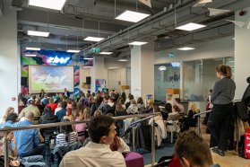 Reportage zf. From the spot. Between school and home, young people find a place on a place where they can ask, create, collaborate and fail without fear